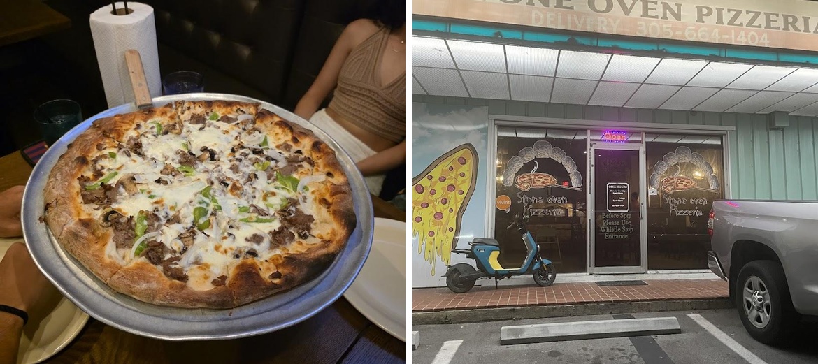 Stone Oven Pizzeria - The Whistle Stop Menu